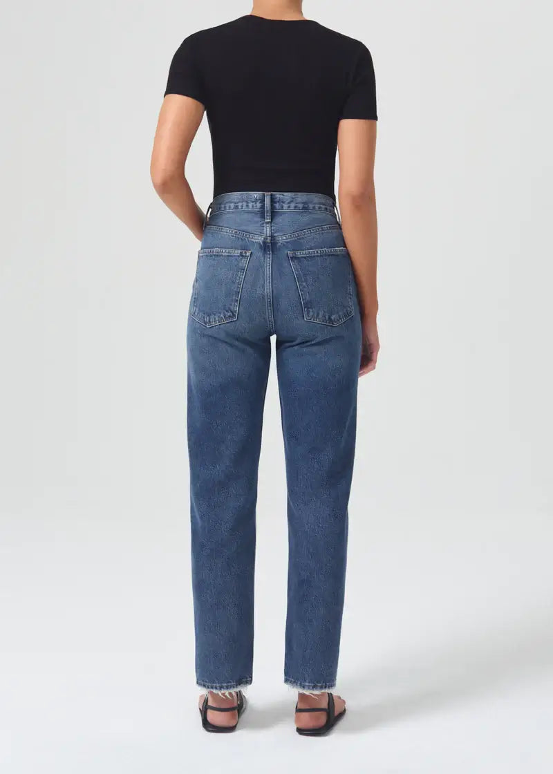 90’s Pinch Waist High Rise Straight in Range AGOLDE