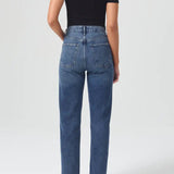 90’s Pinch Waist High Rise Straight in Range AGOLDE