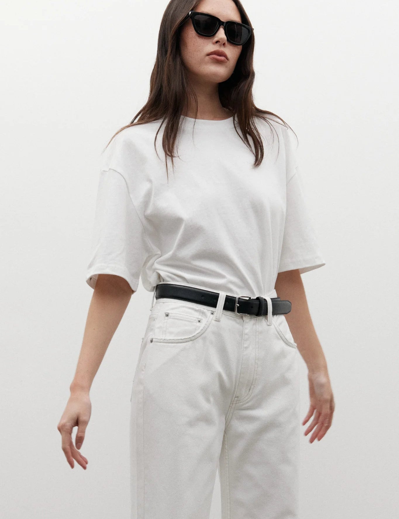 Jonas Tee in White Bayse Brand