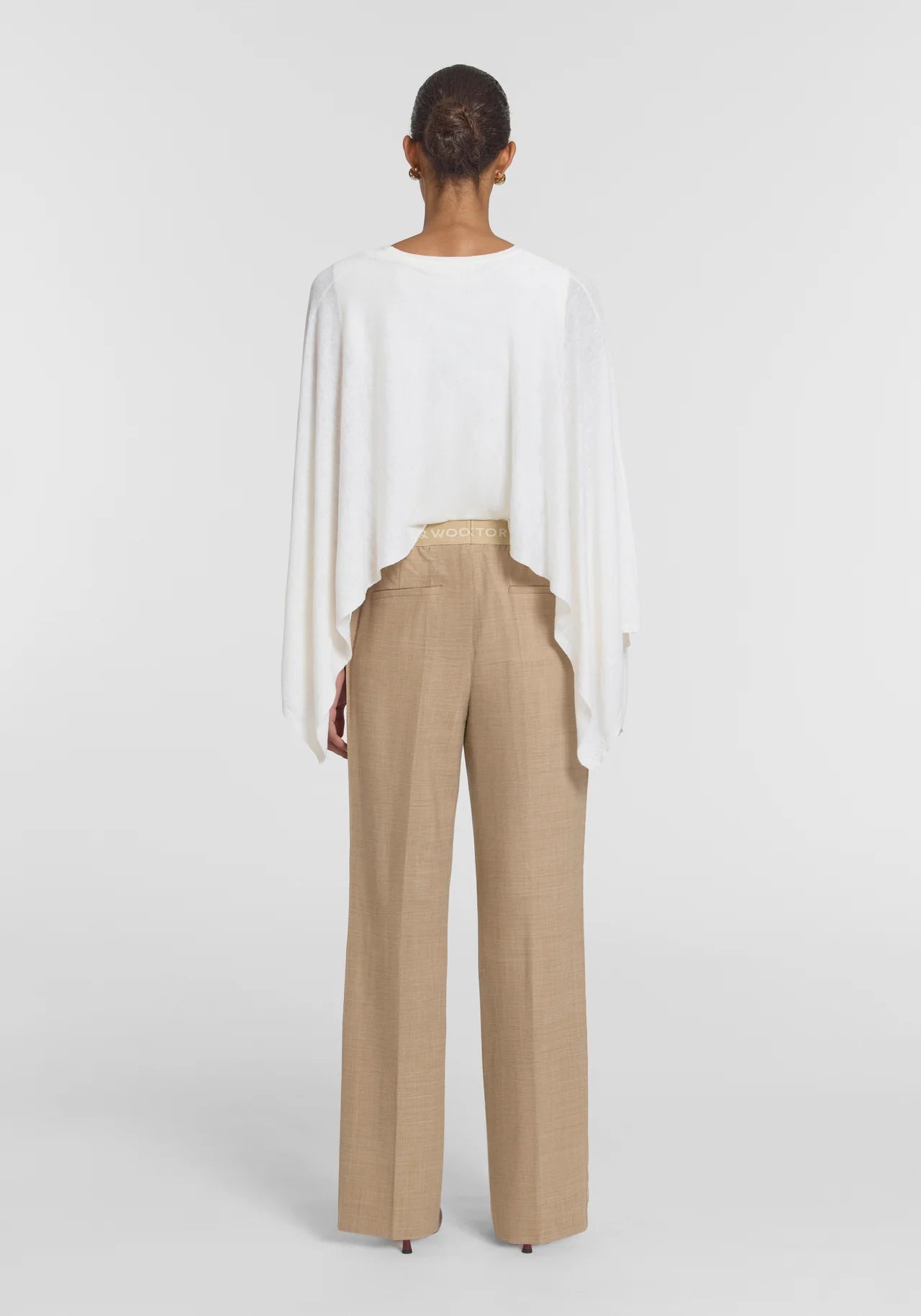Hemsworth Trouser in Camel Viktoria + Woods
