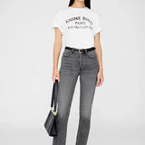 Cohen Tee Paris Stencil in Ivory
