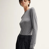 Sierra Top in Charcoal Marle Elka Collective