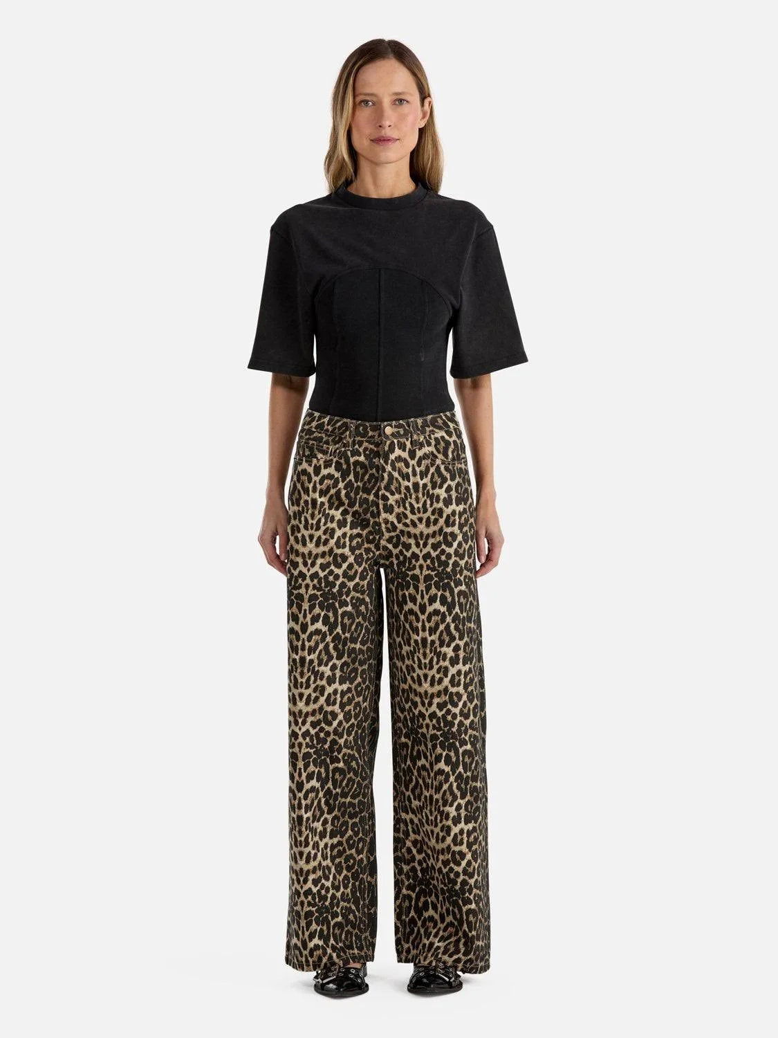 Suri Jean in Leopard Print