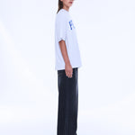 Sophia Relaxed Tee in Washed Grey Ena Pelly
