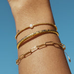 River Gold and Pearl Bracelet Arms of Eve