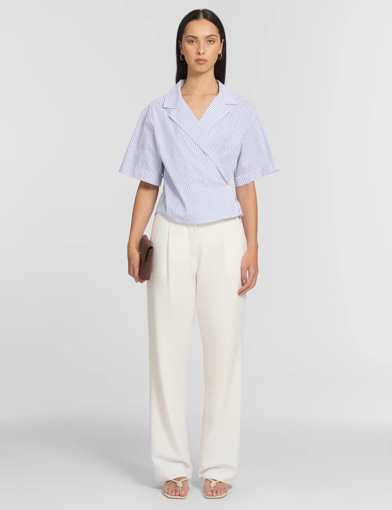 Zion Shirt in Stripe Viktoria + Woods