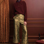 Claudia Plum Knit Polo Alemais