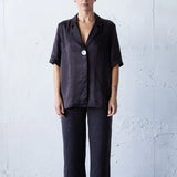 Bertie Shirt in Chocolate Mabel