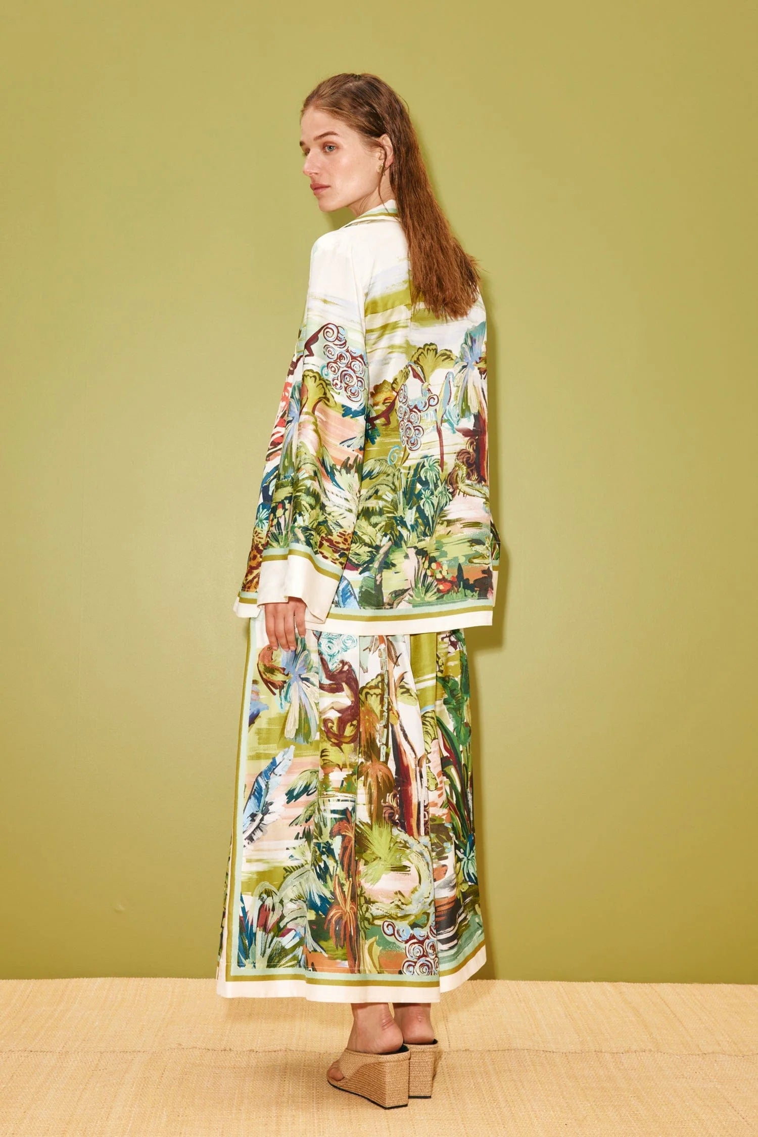 Jungle Boogie Silk Shirt Alemais