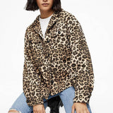 Flynn Jacket in Leopard Anine Bing