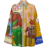 Mlak Silk Shirt Alemais