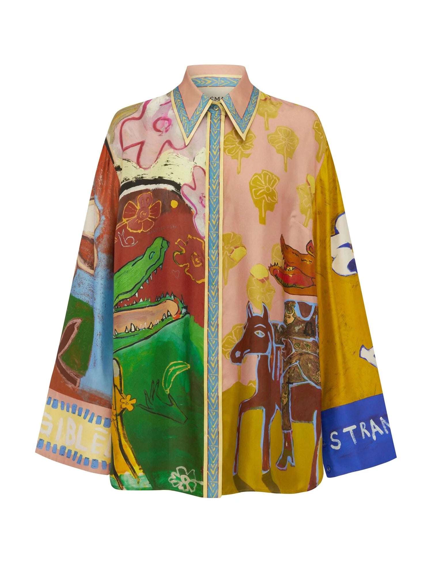 Mlak Silk Shirt Alemais