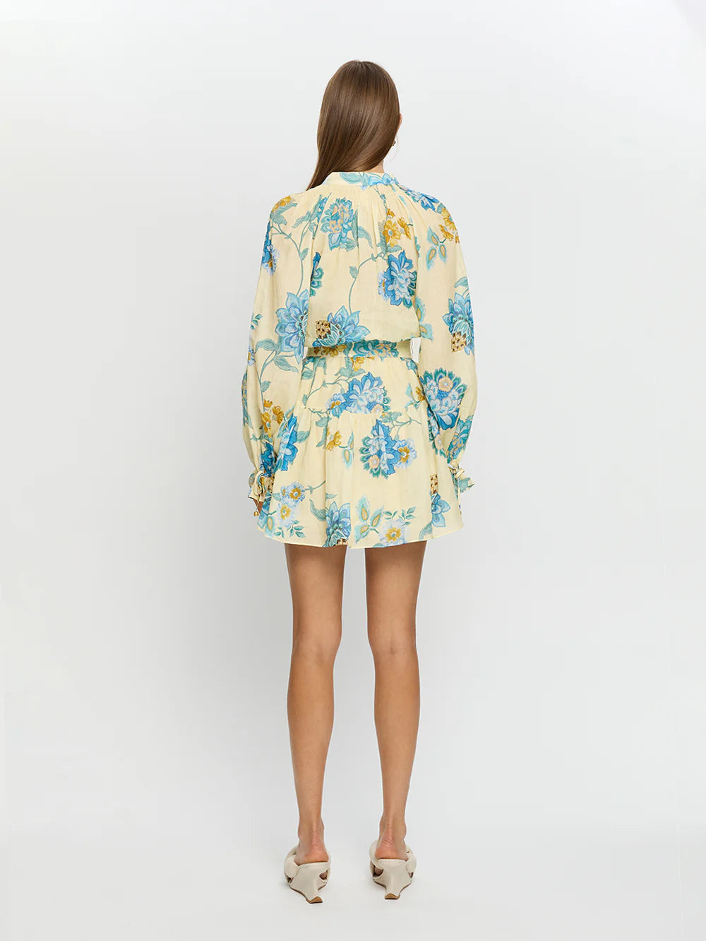 Giselle Blouson Mini Dress