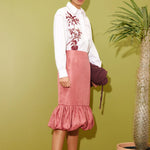 Odie Embroidered Shirt Alemais
