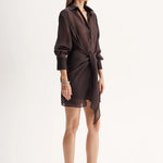 Sailor Dress in Chocolate Elka Collective