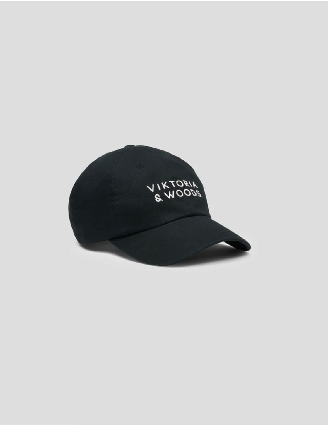 V & W Vintage Cap Black