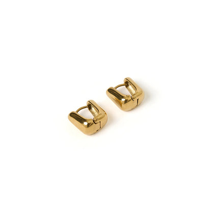 Tess Gold Hoop Earrings