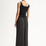 Mina Pant in Black