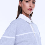 Riley Polo in Grey Marle