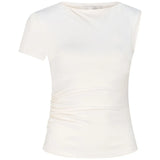 Ciera Asym Top in Chalk