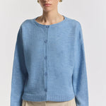 Hart Merino Cardigan in Blue Viktoria + Woods