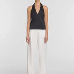 Evian Halter Top in Black Viktoria + Woods