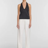 Evian Halter Top in Black Viktoria + Woods
