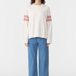 Boxy Rib Insert L/S T-Shirt BASSIKE