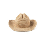 Raffia Cowboy in Natural Lack of Colours