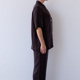 Bertie Shirt in Chocolate Mabel