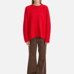 Rosmunda Sweater in Red - Cloth Lifestyle Boutique- Blanca
