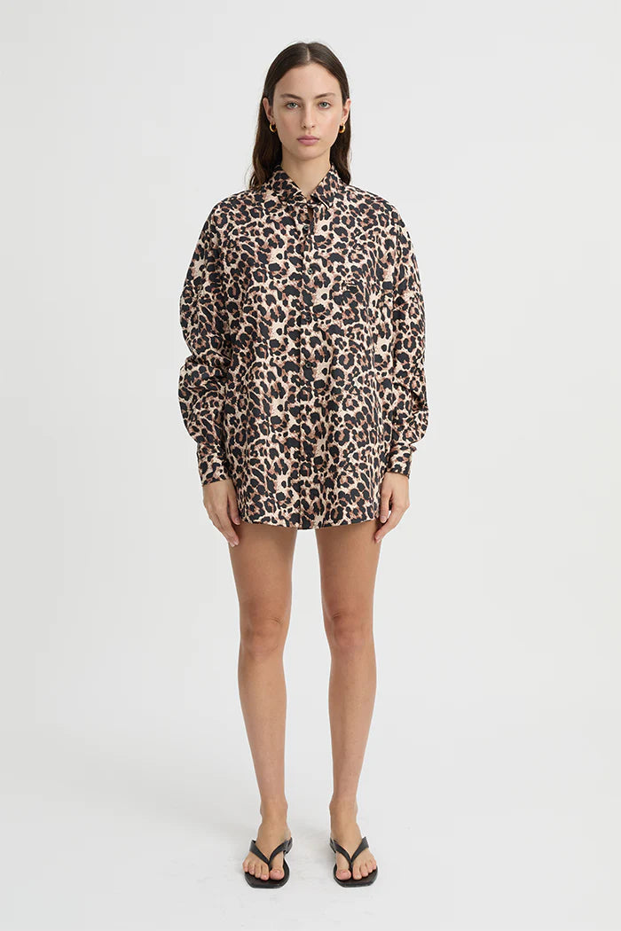 Rachel Shirt in Leopard