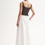 Persi Tank in Chocolate Elka Collective