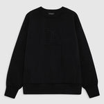 Alto Sweatshirt Framed Monogram Black Anine Bing