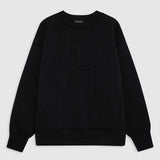 Alto Sweatshirt Framed Monogram Black Anine Bing