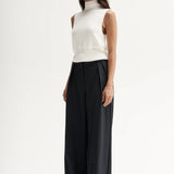 Tobias Pant in Navy Pinstripe