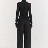 Iridescent Top in Black