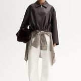 Rae Jacket in Aubergine