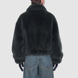 Daphne Faux Fur Bomber Ena Pelly