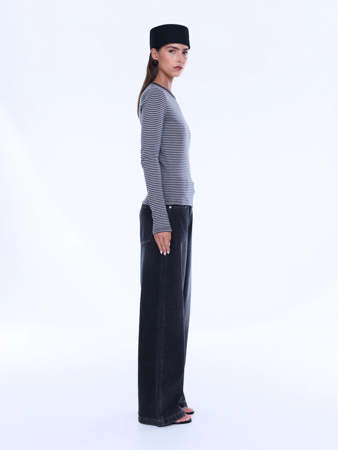 Piper Long Sleeve Stripe Top Ena Pelly