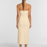 Honeydew Dress in Buttermilk Viktoria + Woods