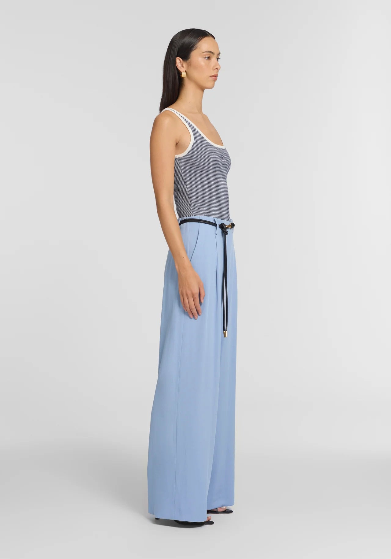 Chronicle Tank in Navy Stripe Viktoria + Woods