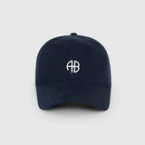 Jeremy Baseball Cap in Washed Navy Anine Bing