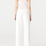 Twill Stripe Detail Pant