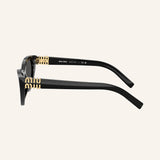 Miu Miu A04S in Black and Grey