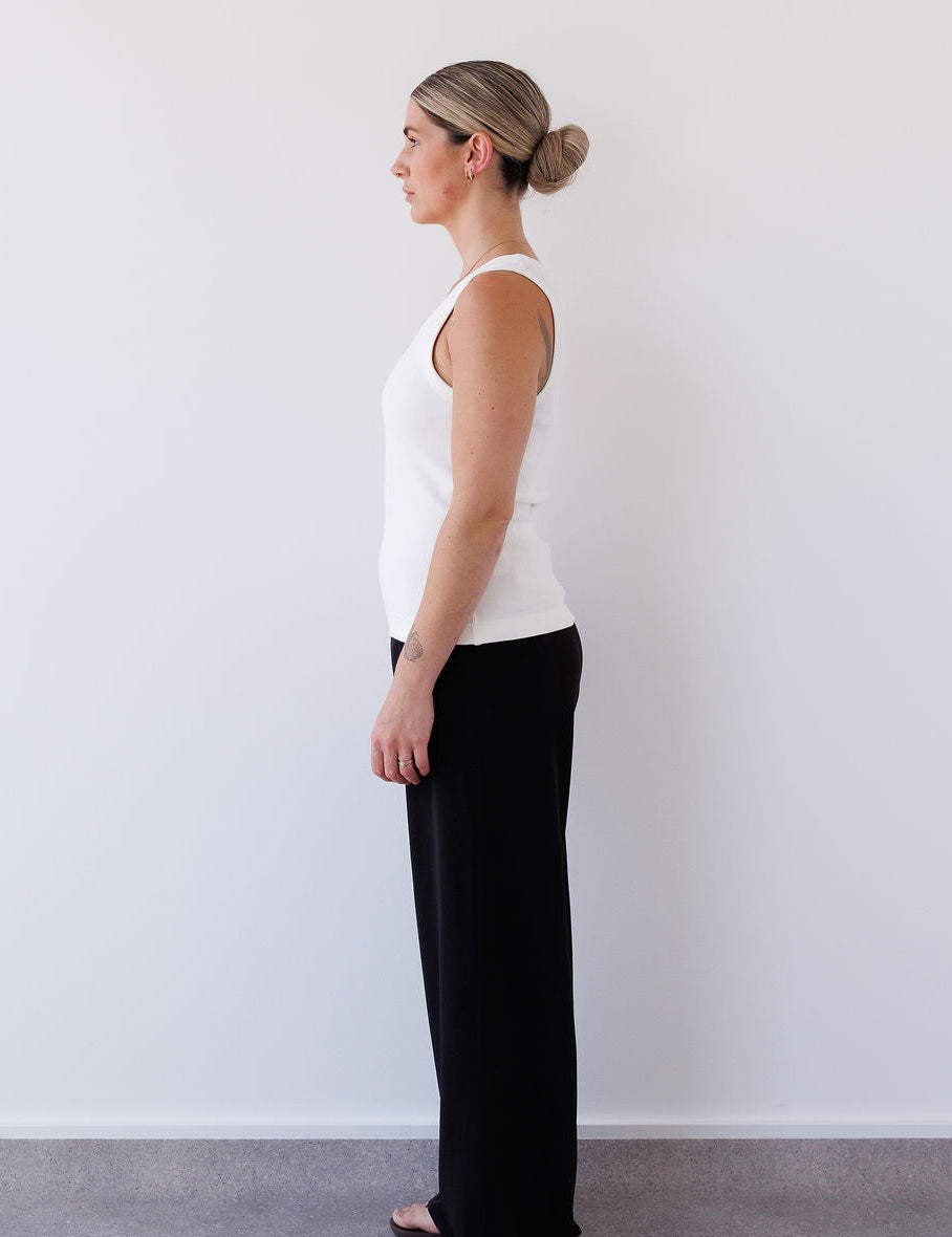 Max Pant in Black Mabel