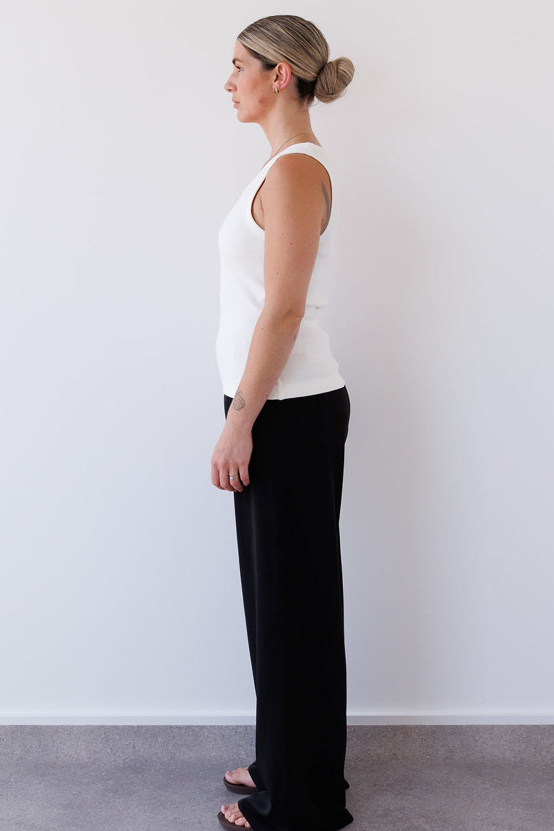 Max Pant in Black Mabel