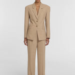 Michigan Blazer in Camel Viktoria + Woods