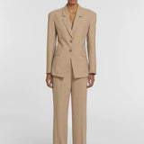 Michigan Blazer in Camel Viktoria + Woods