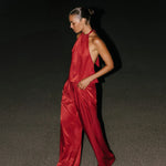 Madden Pant in Red Viktoria + Woods